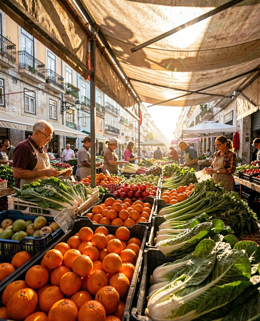 Mercado local Lisboa